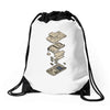 gameboy breakdown Drawstring Bags