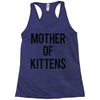 mother of kittens Racerback Tank