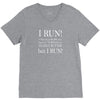 i may be slow but i run V-Neck Tee