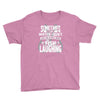 you can almost hear the fish laughing! Youth Tee