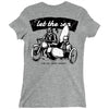 let the sea and get more energy white Ladies Fitted T-Shirt