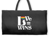 Love Wins Weekender Totes