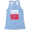zombie apocalypse response Racerback Tank