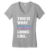 This is What Trans Looks Like Women's V-Neck T-Shirt
