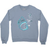 shark attack!!! Crewneck Sweatshirt