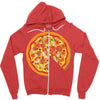 pizza dad Zipper Hoodie
