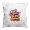 funny rude  beaver liquors, ideal gift or birthday present. Throw Pillow