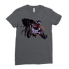 moster name Ladies Fitted T-Shirt