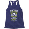 THE POWER OF AN AUTISM MOM Racerback Tank
