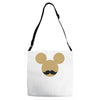 mickey mouse moustache Adjustable Strap Totes