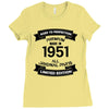 Premium Vintage 1951 Ladies Fitted T-Shirt