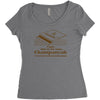 champanyah Women's Triblend Scoop T-shirt