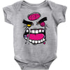 angry zombie Baby Bodysuit
