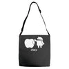 android i fix it Adjustable Strap Totes