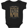 bacon2 Baby Bodysuit
