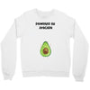 Powered By Avocado Crewneck Sweatshirt