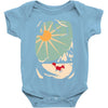 fox roaming around ii Baby Onesie