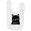 black cat (2) Baby Bibs