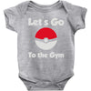 let's go to the gym Baby Onesie