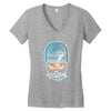 half man, half machine, all plumber Women's V-Neck T-Shirt