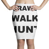 crawl walk hunt Pencil Skirts