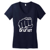 brofist   pewdiepie' stephano funny Women's V-Neck T-Shirt