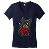 corgipool Women's V-Neck T-Shirt