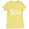robot dinosaur Ladies Fitted T-Shirt