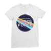 United States Space Force wint Planet Ladies Fitted T-Shirt