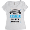 I've Been Called A Lot Of Names But Pop Pop Is My Favorite Women's Triblend Scoop T-shirt