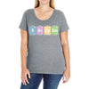 Sarcasm Elements Ladies Curvy T-Shirt