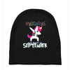 september born unicorns Baby Beanies
