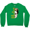 ask me about my feminist agenda frida kahlo Crewneck Sweatshirt