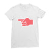 look late Ladies Fitted T-Shirt