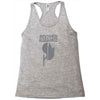 divided allegiance Racerback Tank