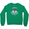 crazy penguin lady Crewneck Sweatshirt