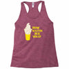 now watch me whip Racerback Tank