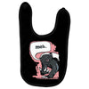 meh says honey badger Baby Bibs
