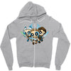 power knights Zipper Hoodie