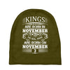 Real Kings Are Born On November 3 Baby Beanies