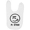 pi eyed Baby Bibs