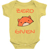 zero fox given Baby Bodysuit