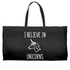 i believe in unicorns 2 Weekender Totes