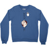 Peek a Boo with Pocket Baby Boy Crewneck Sweatshirt