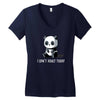 can't adult today Women's V-Neck T-Shirt