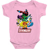 nick fureon's eevengers Baby Onesie