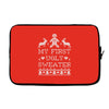 my first ugly sweater Laptop sleeve
