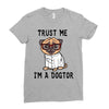 trust me i'm a dogtor Ladies Fitted T-Shirt