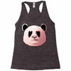 panda in love Racerback Tank