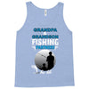 Grandpa And Grandson Fishing Partners For Life Tank Top
